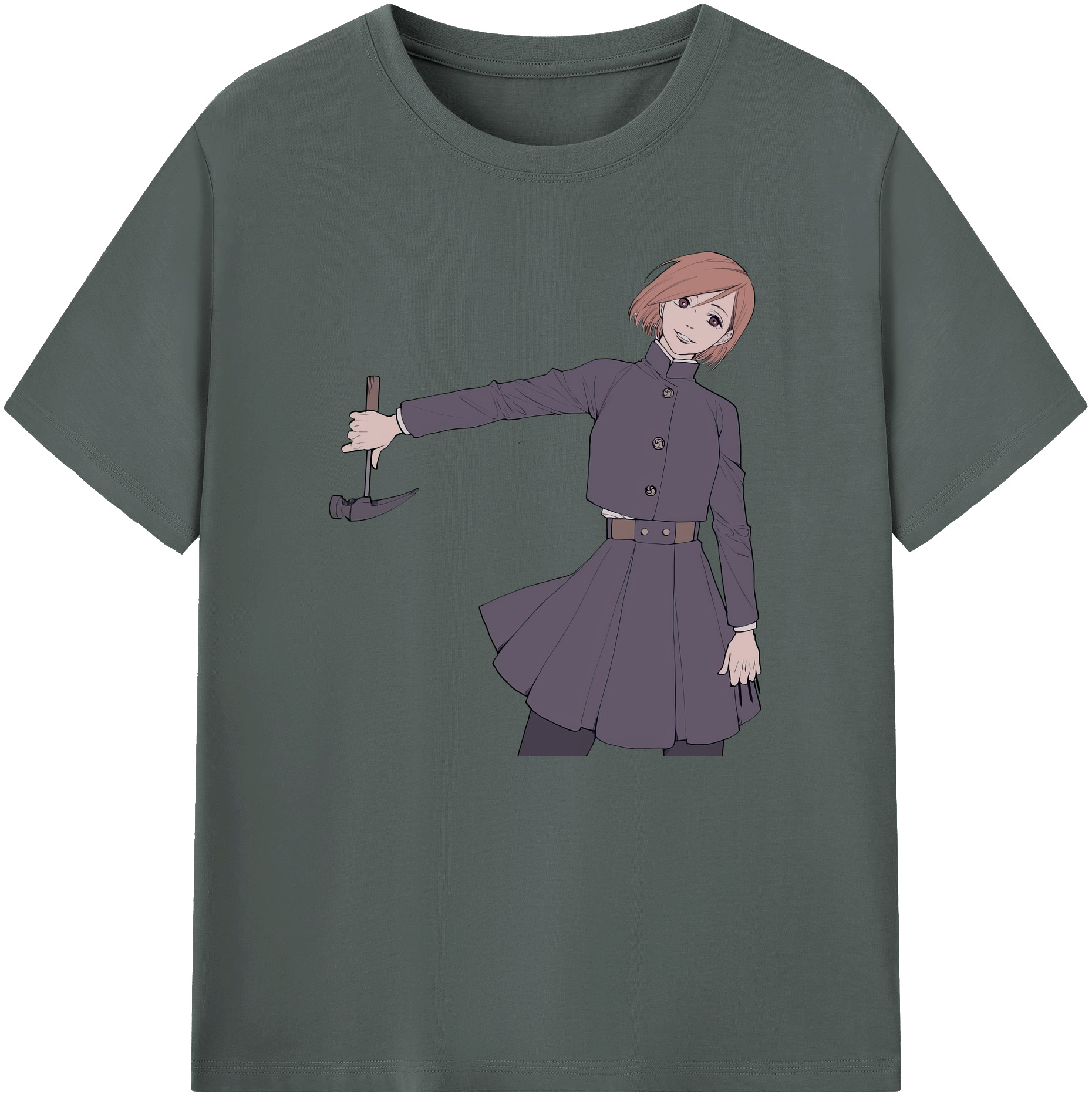 （画像用） 呪術廻戦 Jujutsu Kaisen 綿100％ メンズ半袖Tシャツ｜肌触りやわらか＆通気性